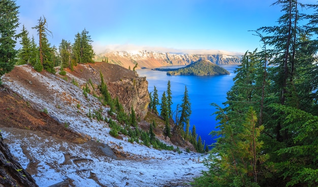 Parco nazionale di Crater Lake Oregon USA