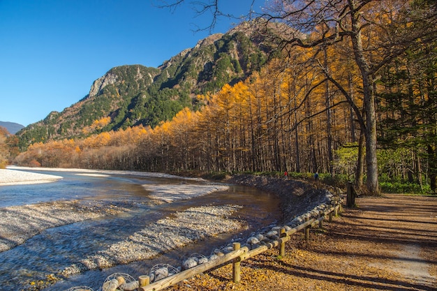 Parco nazionale di Kamikochi in autunno Autumn Season