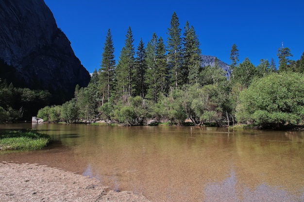 Parco nazionale di Yosemite nella California degli Stati Uniti