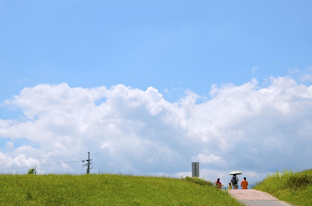 Parco nel distretto di Yingge Nuova città di Taipei