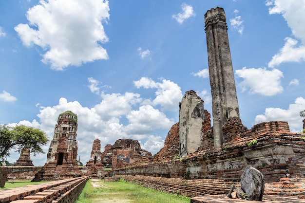 Parco storico di Ayutthaya in Tailandia