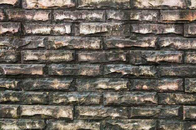 parete del blocchetto di cenere per fondo, struttura del mattone