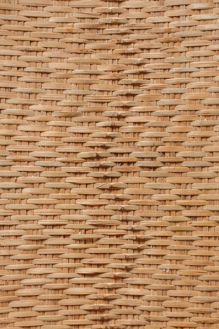 Parete di bambù stile nativo tailandese