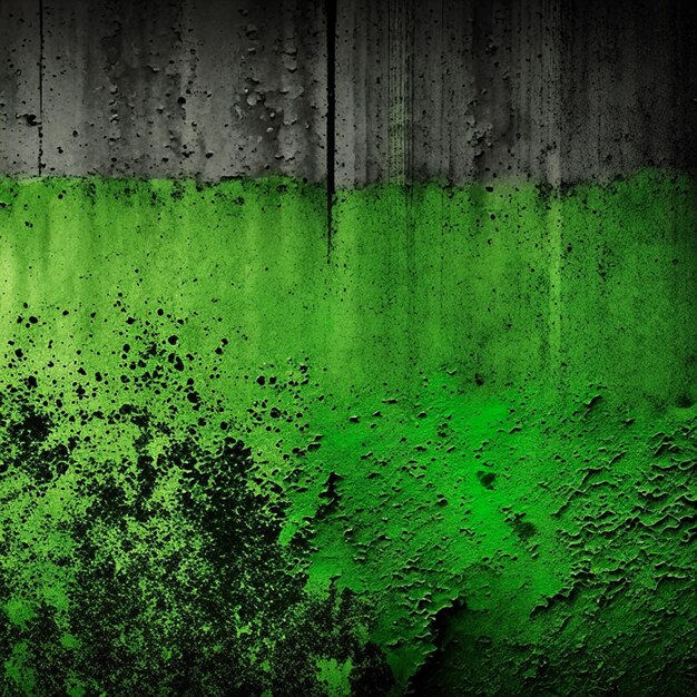 Parete di cemento cemento di consistenza verde scura sfondo astratto