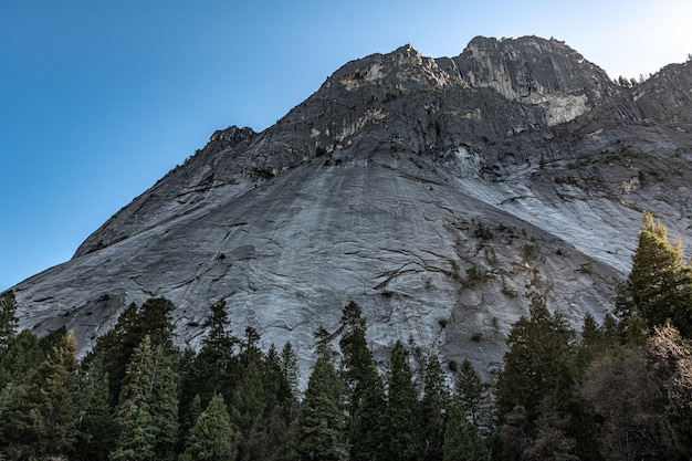 Parete rocciosa in Yosemite NP