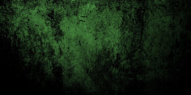Pareti squallide verde scuro. Trama di cemento spaventoso