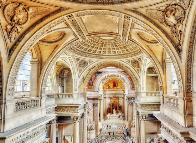 PARIGI FRANCIA 05 LUGLIO 2016 All'interno del Mausoleo francese per il grande popolo di Francia il Pantheon a Parigi