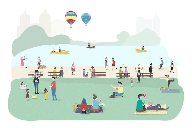 Park png illustrazione sfondo trasparente