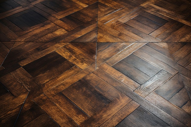 Parquet vintage a IA generativa