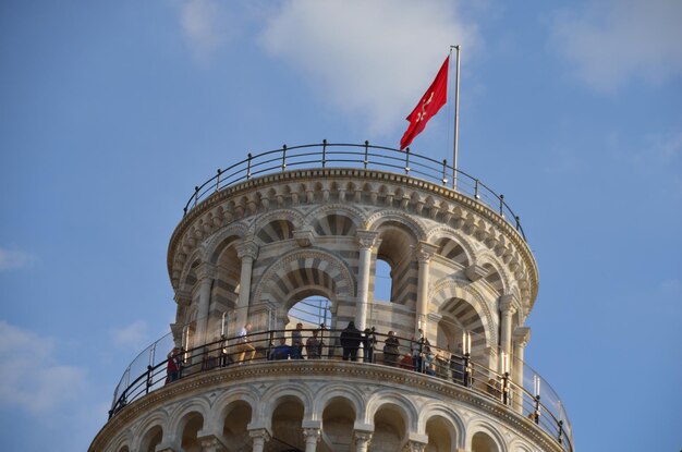 Parte alta della Torre di Pisa