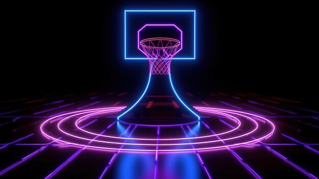 parte del parco giochi virtuale di basket