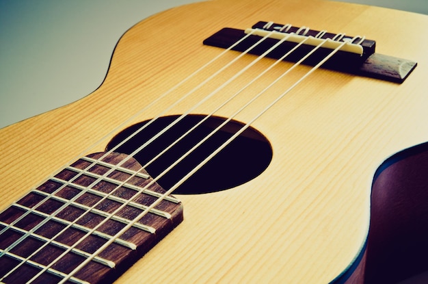 Parte della chitarra acustica tradizionale