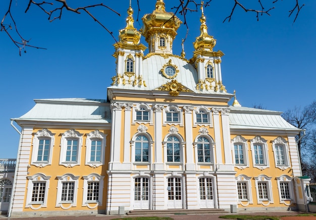 Parte di Catherine Palace a San Pietroburgo, Russia.