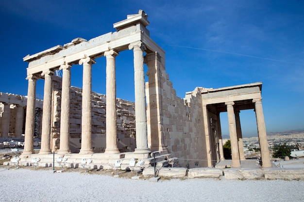 Partenone dell'Acropoli di Atene in Grecia