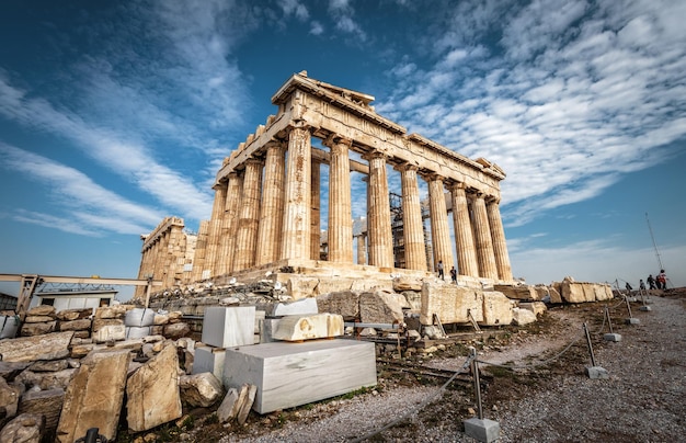 Partenone sull'acropoli di Atene Grecia