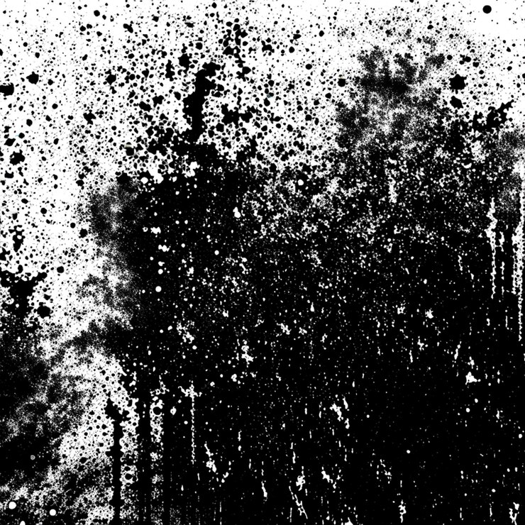 Foto particelle di polvere in difficoltà sovrapposizione grunge consistenza nera e bianca graffiata polvere consistenza in difficoltà