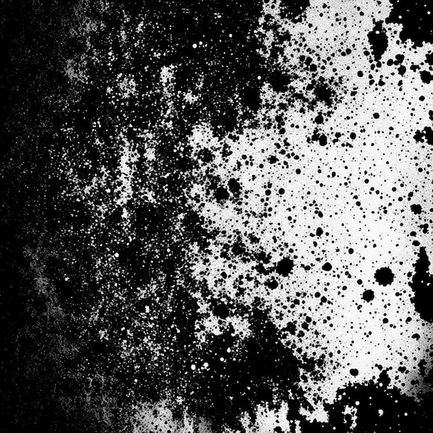 Particelle di polvere in difficoltà sovrapposizione grunge consistenza nera e bianca graffiata polvere consistenza in difficoltà