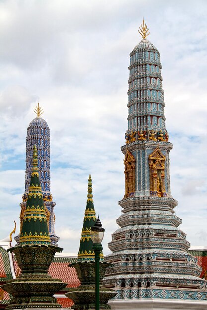 Particolare del Grand Palace a Bangkok in Thailandia