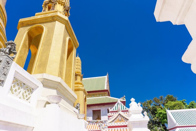 Particolare del tempio buddista a Bangkok, Thailandia