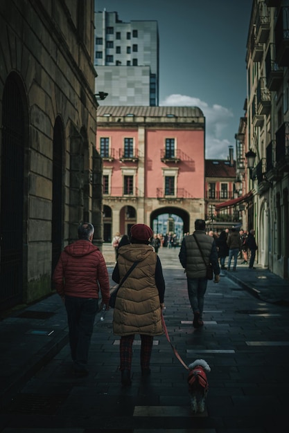 Paseando por las calles de Gijon