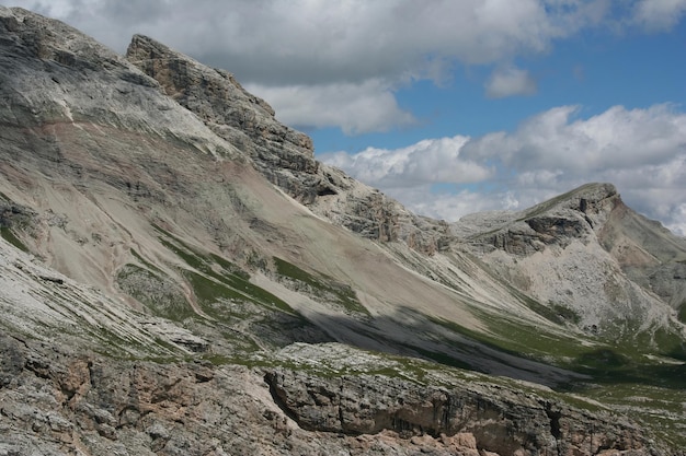 Passeggiata attraverso le Dolomiti italiane