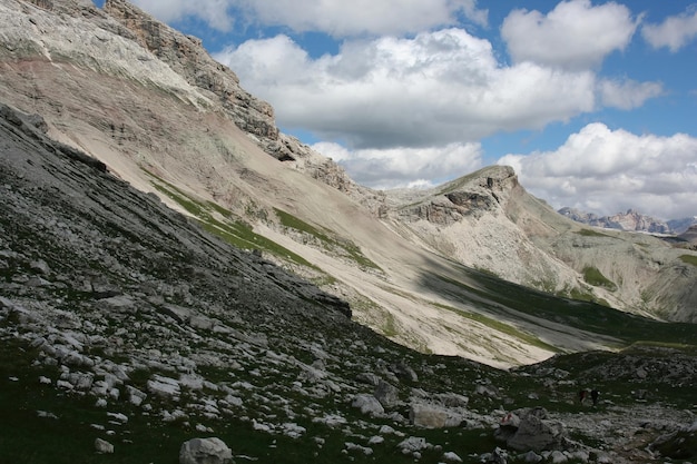 Passeggiata attraverso le Dolomiti italiane