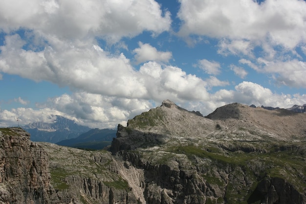 Passeggiata attraverso le Dolomiti italiane