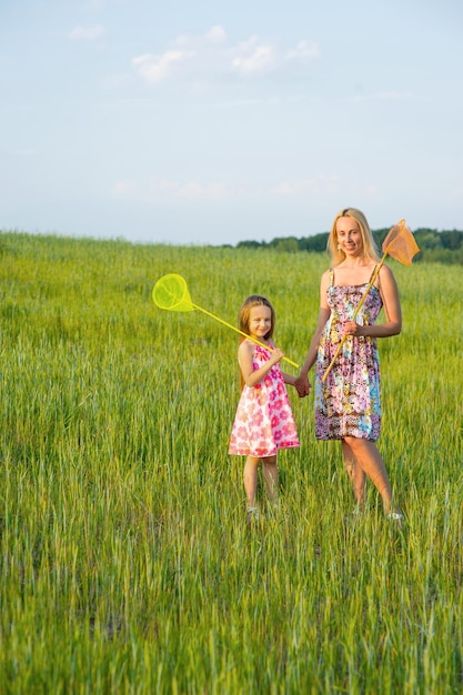 Passeggiata in famiglia.