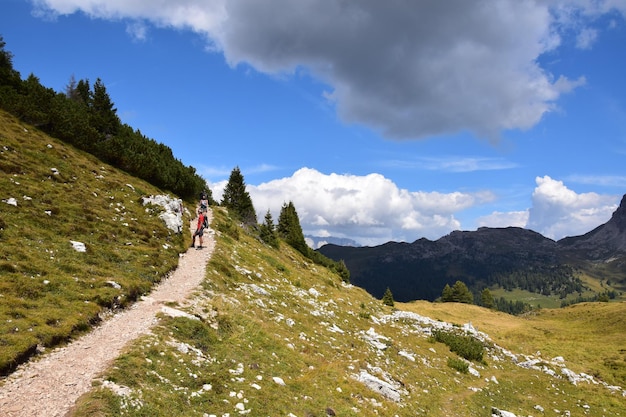 Passeggiata in montagna