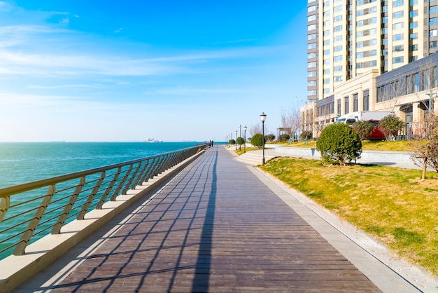 Passerella panoramica sul mare