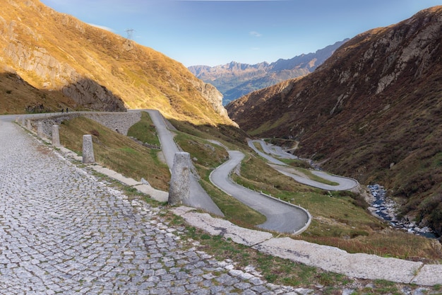 Passo del San Gottardo Svizzera