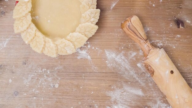 Passo dopo passo. Fare la crosta di torta da zero per cuocere la torta di zucca.