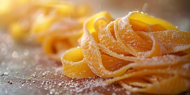 Pasta classica sullo sfondo della cucina dieta e concetto alimentare