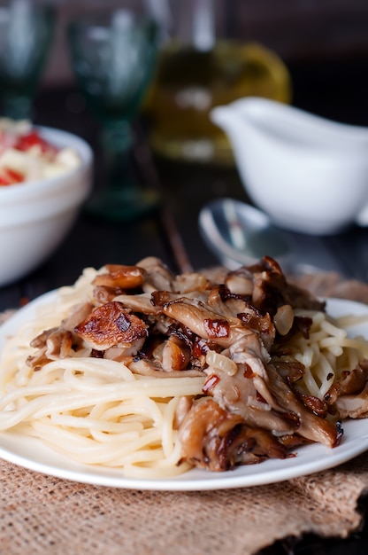 Pasta con funghi