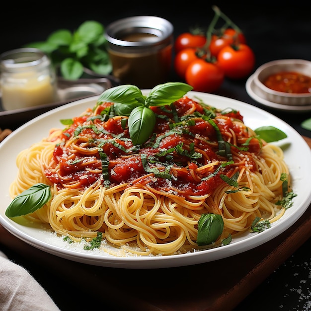 pasta_con_sugo_di_pomodoro_su_un_piatto_che_sta_sul_bianco