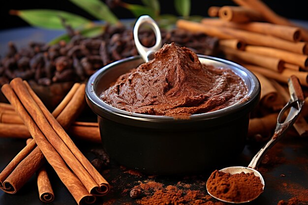 Pasta di cioccolato con cannella e anice