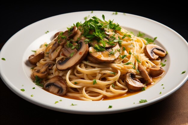 Pasta di funghi di ostriche