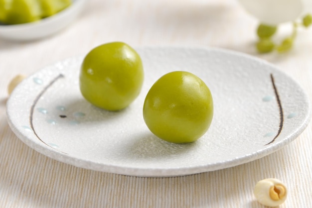 Pasta di loto al gusto di Pandan per ripieni di mooncake