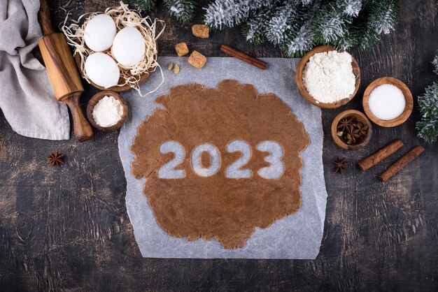 Pasta di pan di zenzero per biscotti a forma di 2023