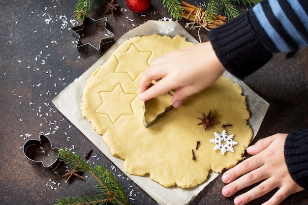 Pasta di panpepato per biscotti di Natale