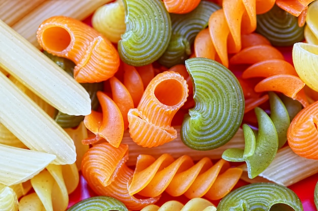 Pasta e chicchi di grano