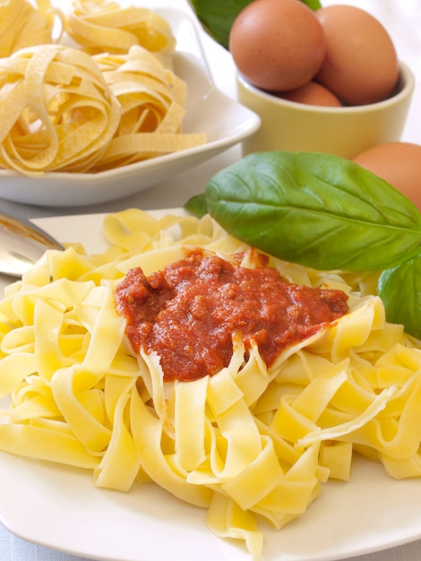 Pasta fatta in casa alla bolognese