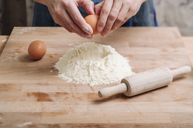 Pasta fatta in casa tradizionale di