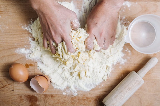 Pasta fatta in casa tradizionale di