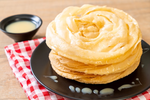 pasta fritta croccante di roti