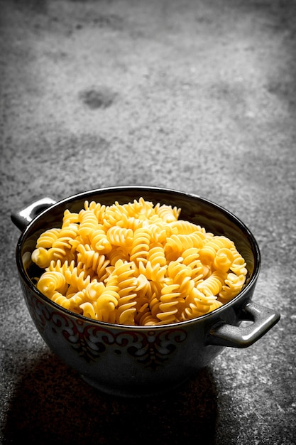 Pasta in una ciotola.