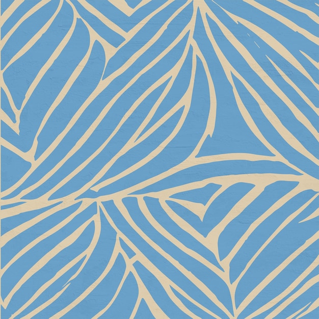Pastel Boho Neutral Abstract Line Art Pattern