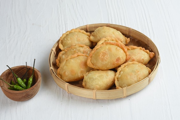 pastel goreng è la pasticceria popolare in Indonesia