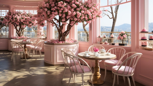 Pastel Paradise Cafe Barbie Sogno Bistro