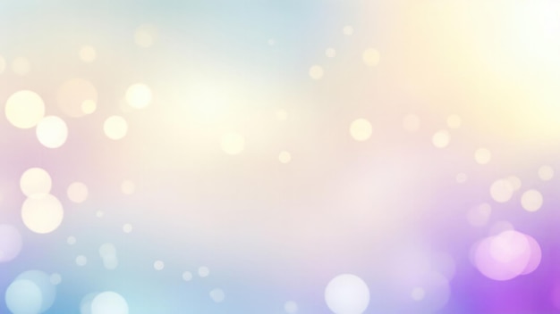 Pastel viola Teal oro giallo bianco argento rosa pallido astratto sfocato bokeh sfondo banner